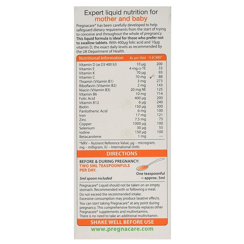 Vitabiotics - Pregnacare Liquid 200ml