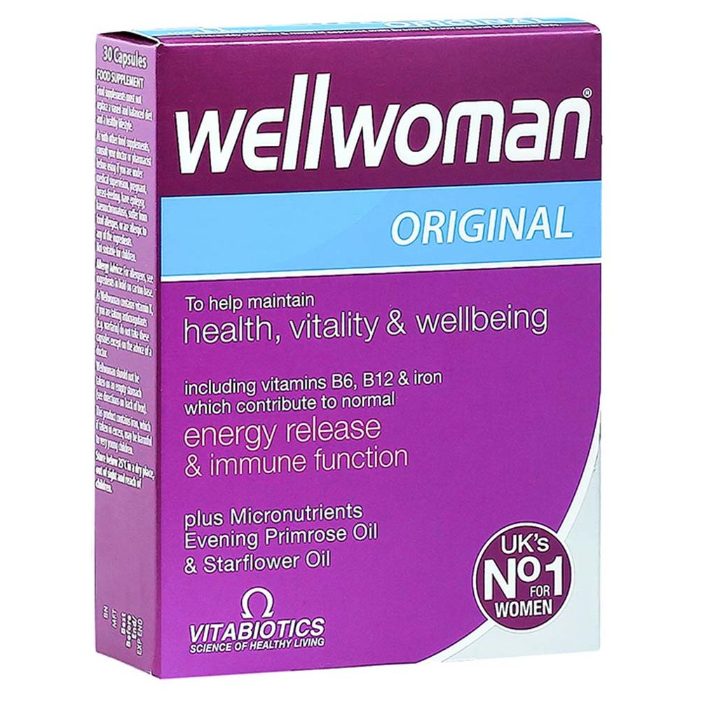 Vitabiotics - Wellwoman Original 30 Capsules