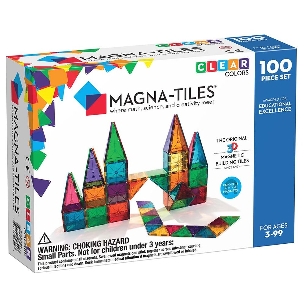 MAGNA-TILES - Classic 100-Piece Set