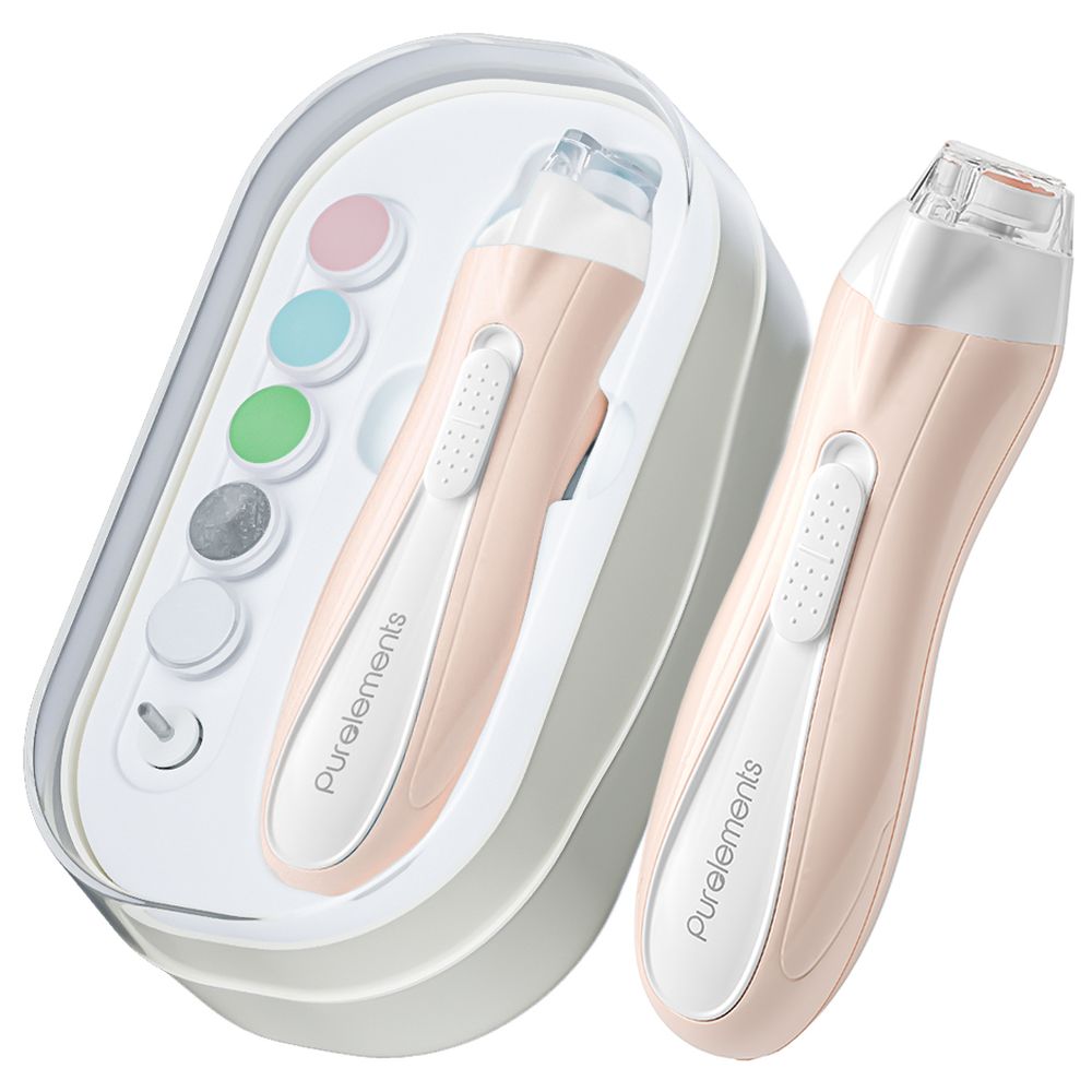 Purelements - Electric Baby Nail Trimmer USB Rechargeable - Pink
