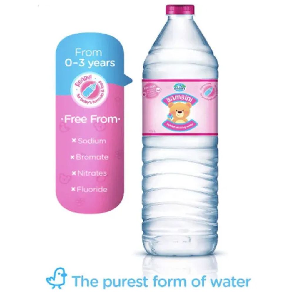 Al Ain Bambini Baby Water 6x1.5L Special Offer