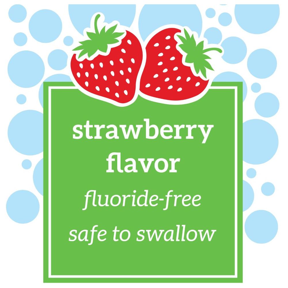 Dr. Brown's - Happy Teeth Fluoride Free Toothpaste Strawberry