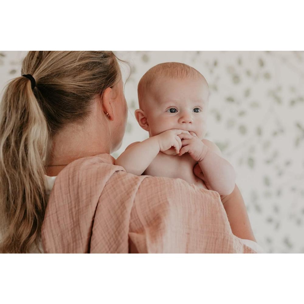 Bibs - Cuddle Cloth Muslin - 70 x 70 cm - Pack of 2 - Blush