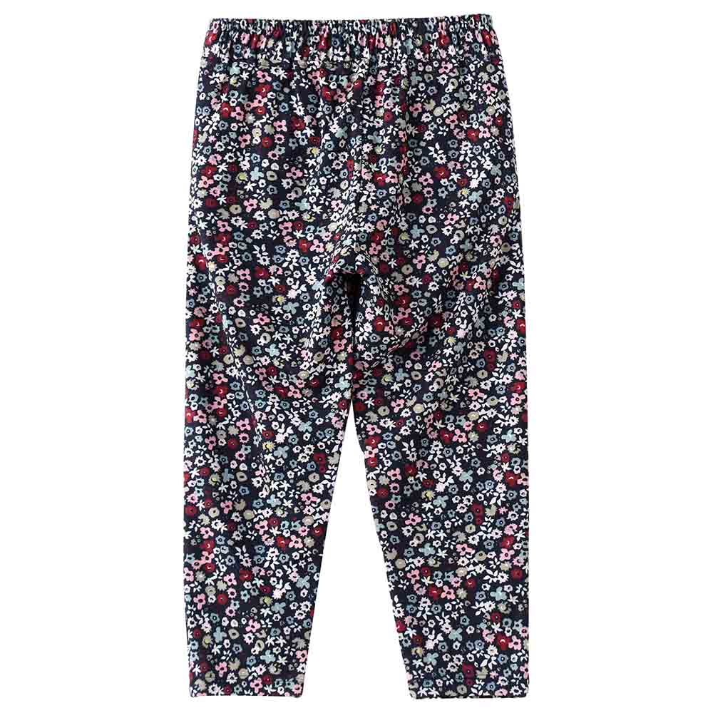 Jelliene - Knit Aop Harem Pants With Drawstring