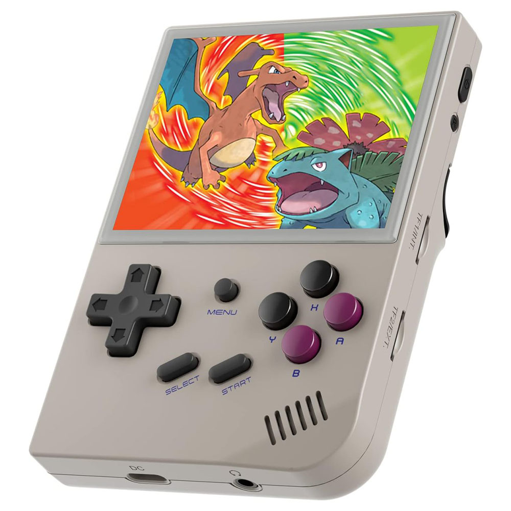 Anbernic - RG35XX Handheld Game Console - 3.5-Inch - 64Gb - Grey