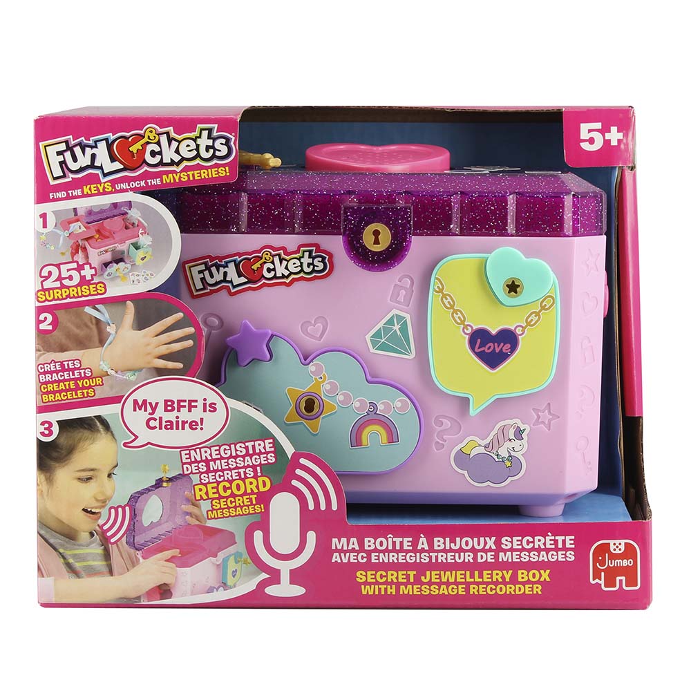 Fun Lockets - Secret Jewellery Box - 25+ Pcs