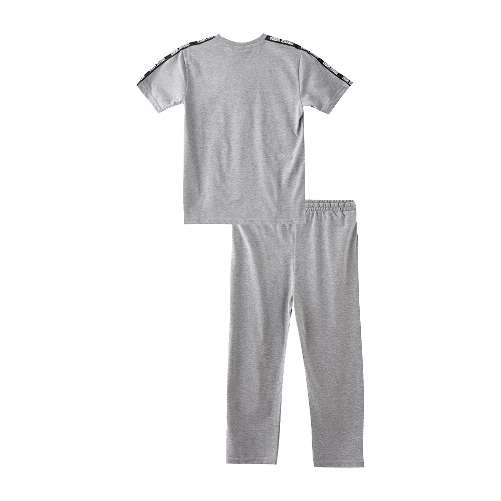 Jurassic World - 2pc-Set - Boy T-Shirt With Pyjama - Grey