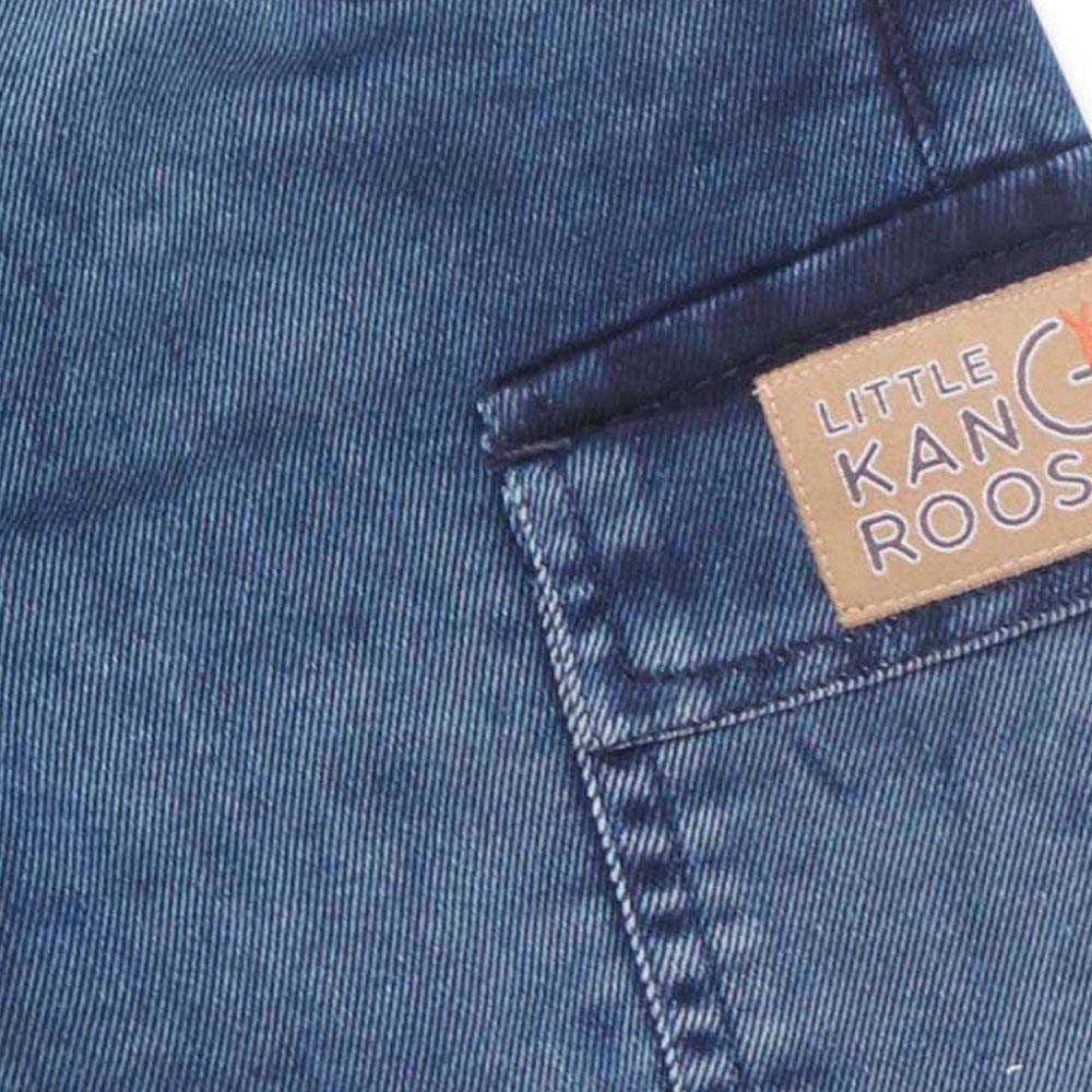 Little Kangaroos - Boy Semi Elastic Shorts - Light Blue