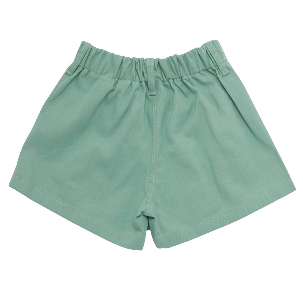 Little Kangaroos - Girl Button-Up Woven Skort - Pista