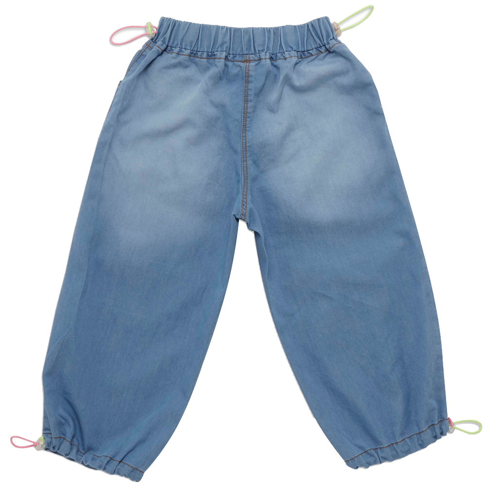 Little Kangaroos - Girl Fully Elasticated Baggy Fit Denim Jeans - Blue