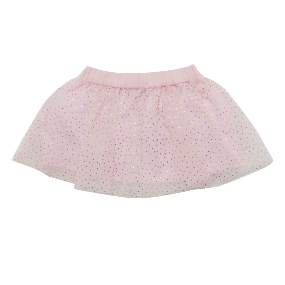Little Kangaroos - Baby Girl Full Elastic Skirt - Pink