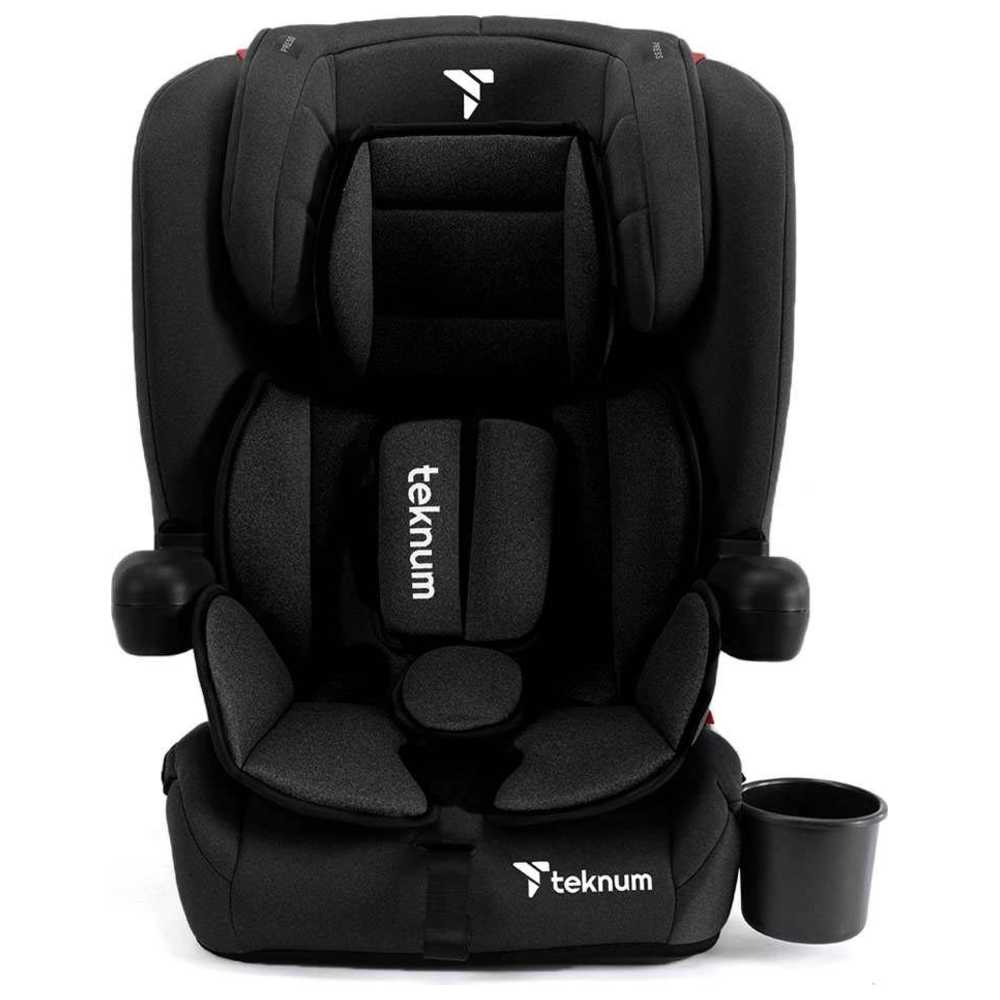 Teknum - Pack and Go Foldable Car Seat (up to 36kg) - Black