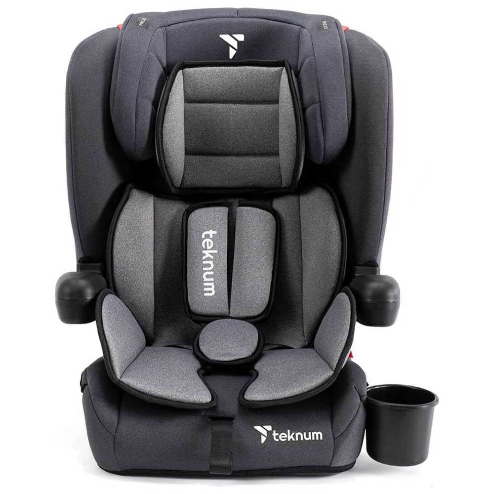 Teknum - Pack And Go Foldable Car Seat - Grey
