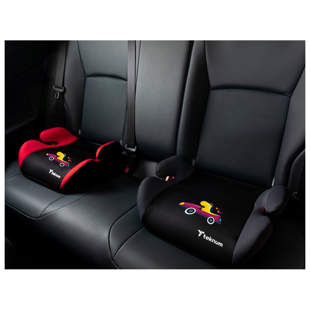 Teknum Dinosaur Car Seat Booster - Grey