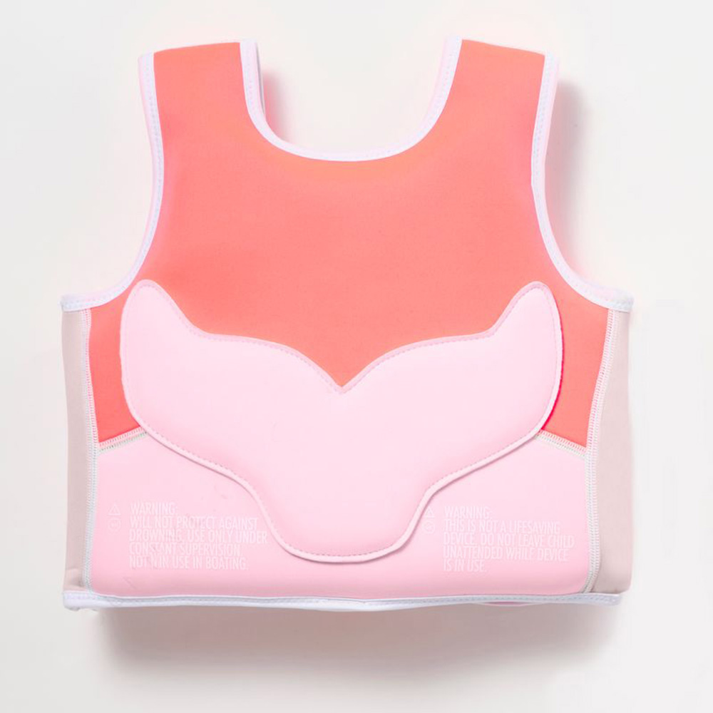 Sunnylife - Melody The Mermaid Swim Vest - Neon Strawberry