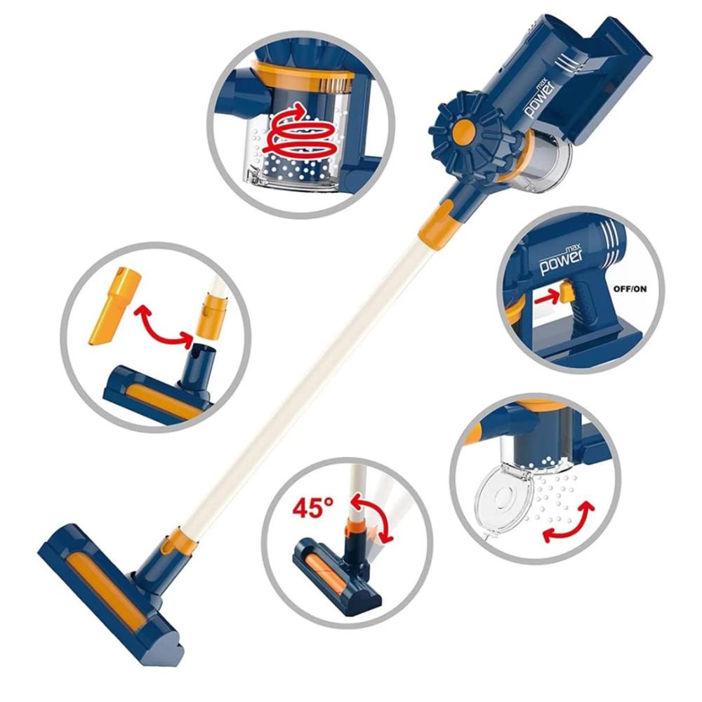 Little Learners - Detachable Vacuum Cleaner Toy With Sound