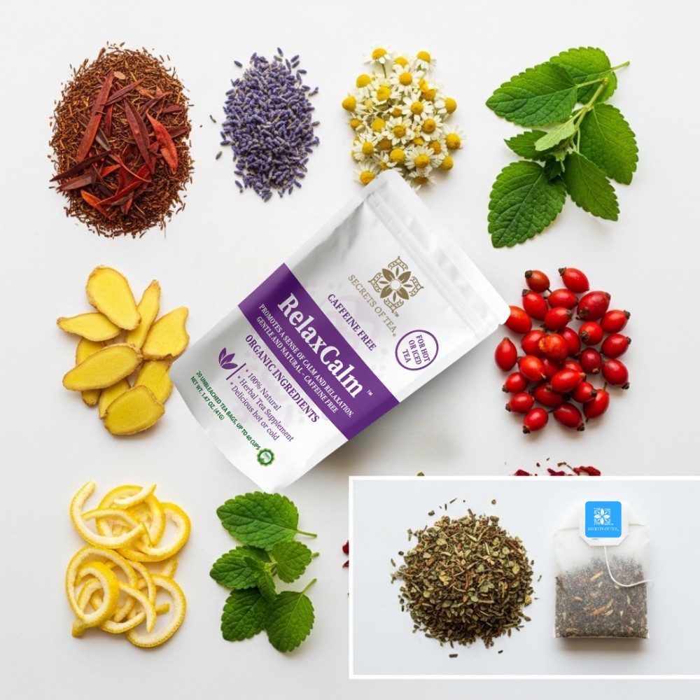 Secrets Of Tea - Stress Relief Relaxing Mama Tea