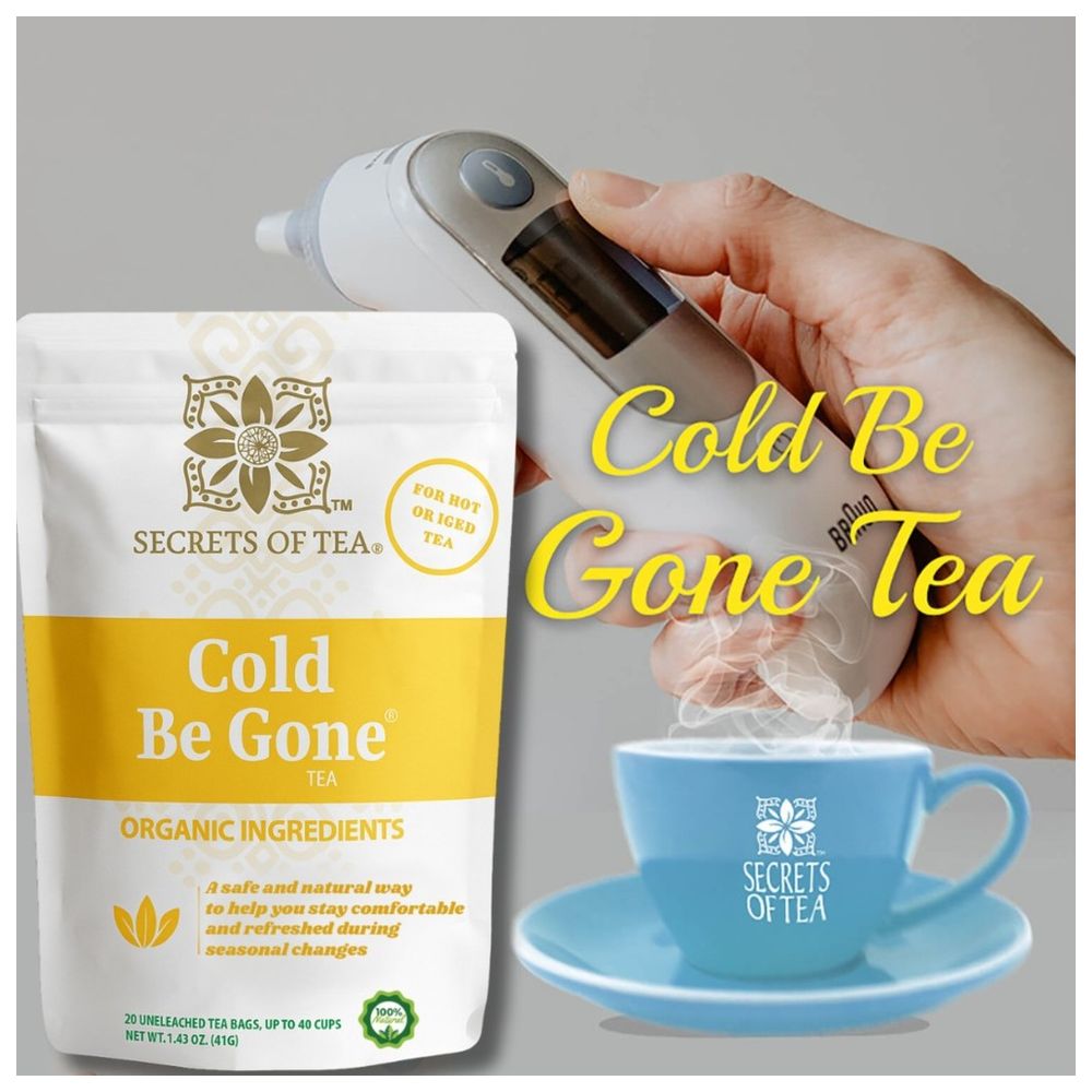 Secrets Of Tea - Cold Relief Immune Support Tea - 40G