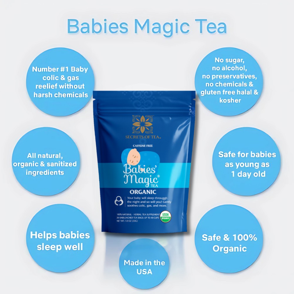 Secrets Of Tea - Babies' Magic Tea & Baby Sleep Tea & Catnip Tea