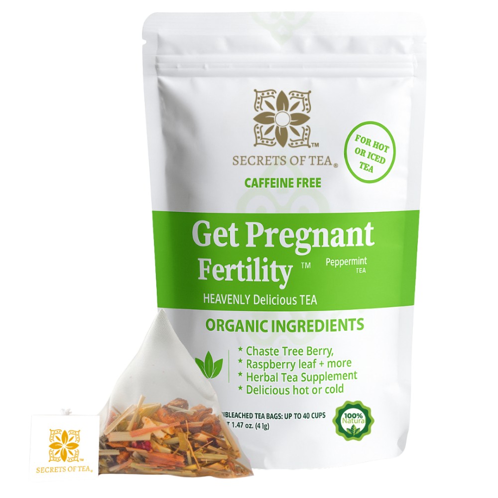 Secrets Of Tea - Fertility Tea - Peppermint - 4pcs