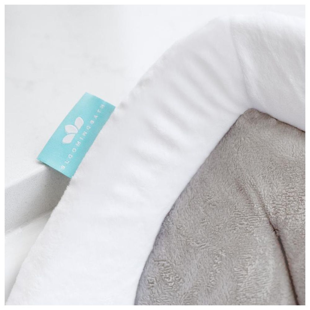 blooming bath lotus with snaps - Grey