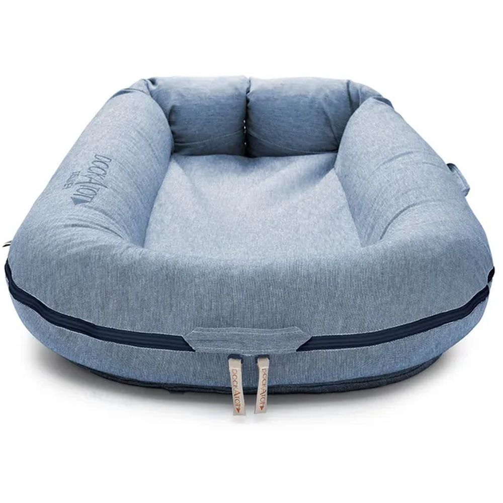 DockATot - Deluxe+ Dock - Indigo Chambray