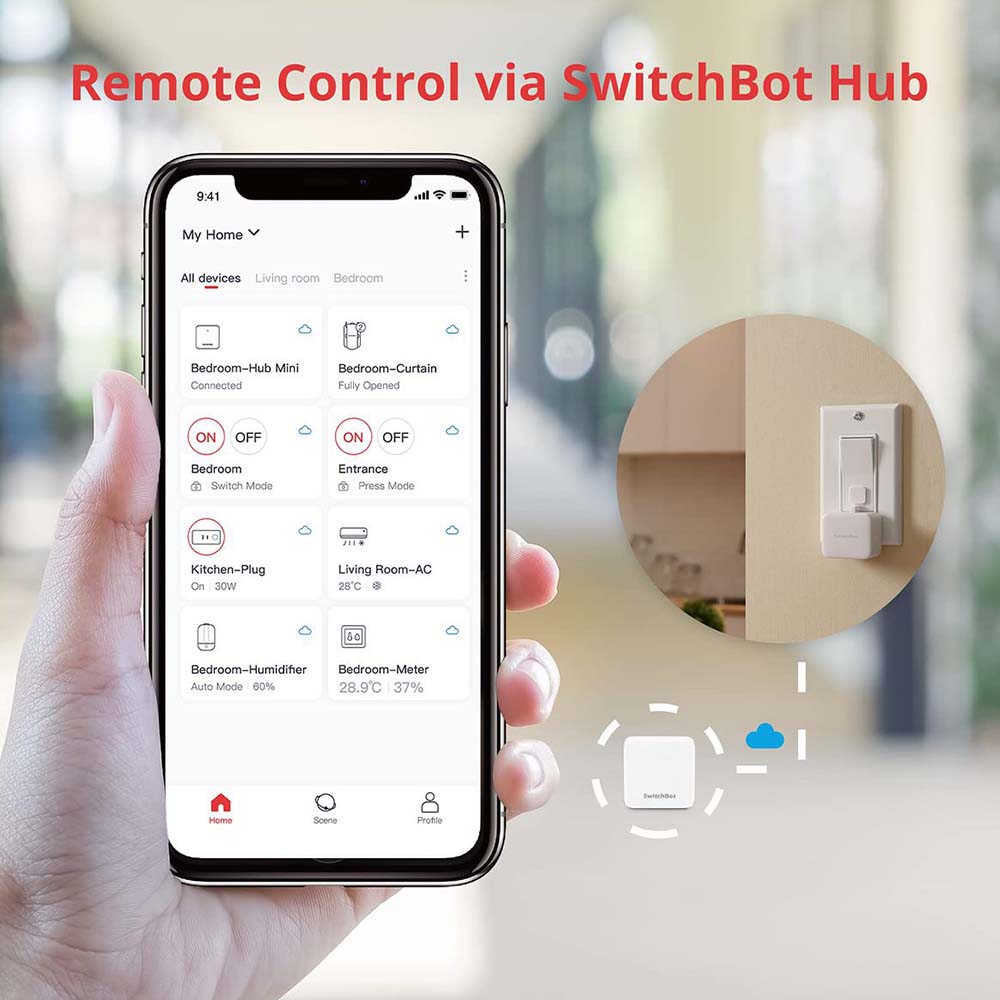 Switchbot - Smart Switch Button Pusher - Black