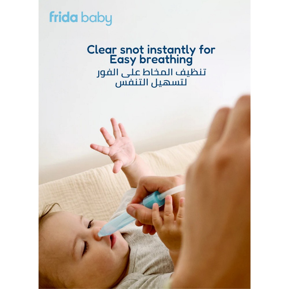 Fridababy - NoseFrida Snotsucker Nasal Aspirator with Hygienic Filters