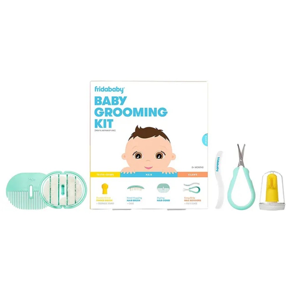 Fridababy - Baby Grooming Kit - 4-in-1 Care Set, Safe & Gentle Grooming