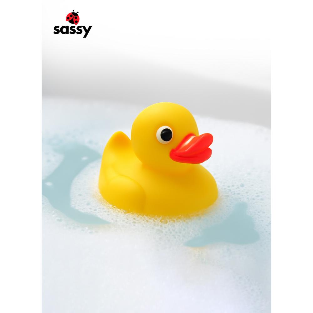 Sassy - Soft Cool Water Ducky With Temperature Sensitive Indicator - Yellow