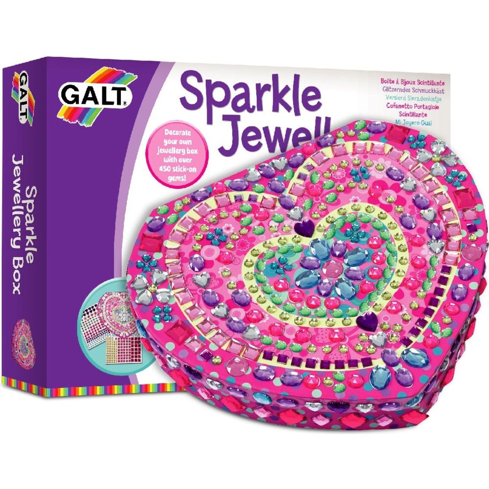 Galt Toys - DIY Sparkle Jewellery Box - Pink