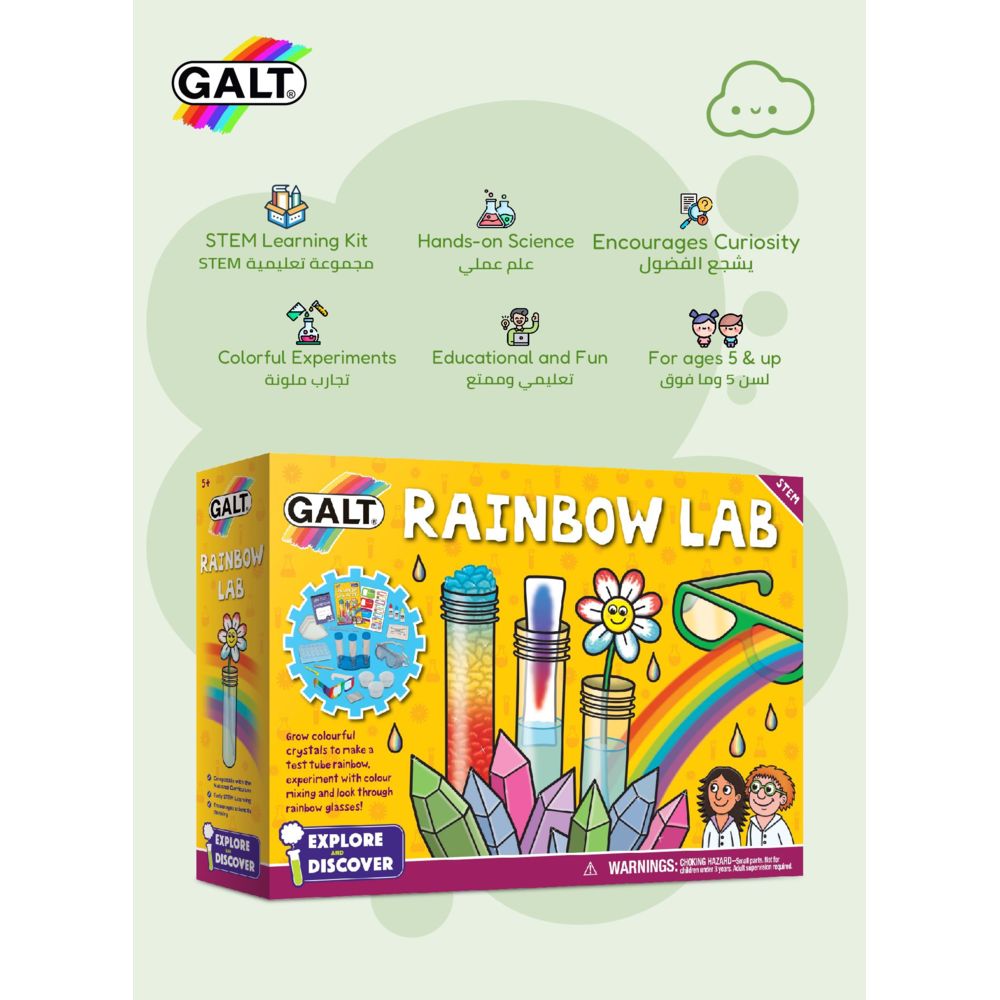 Galt Toys - Rainbow Lab Science Experiment Kit