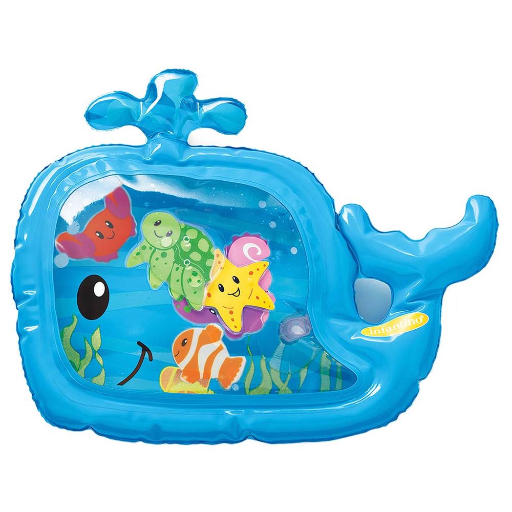 Infantino Sensory Whale Pat & Play Water Mat - Blue (Exclusive)