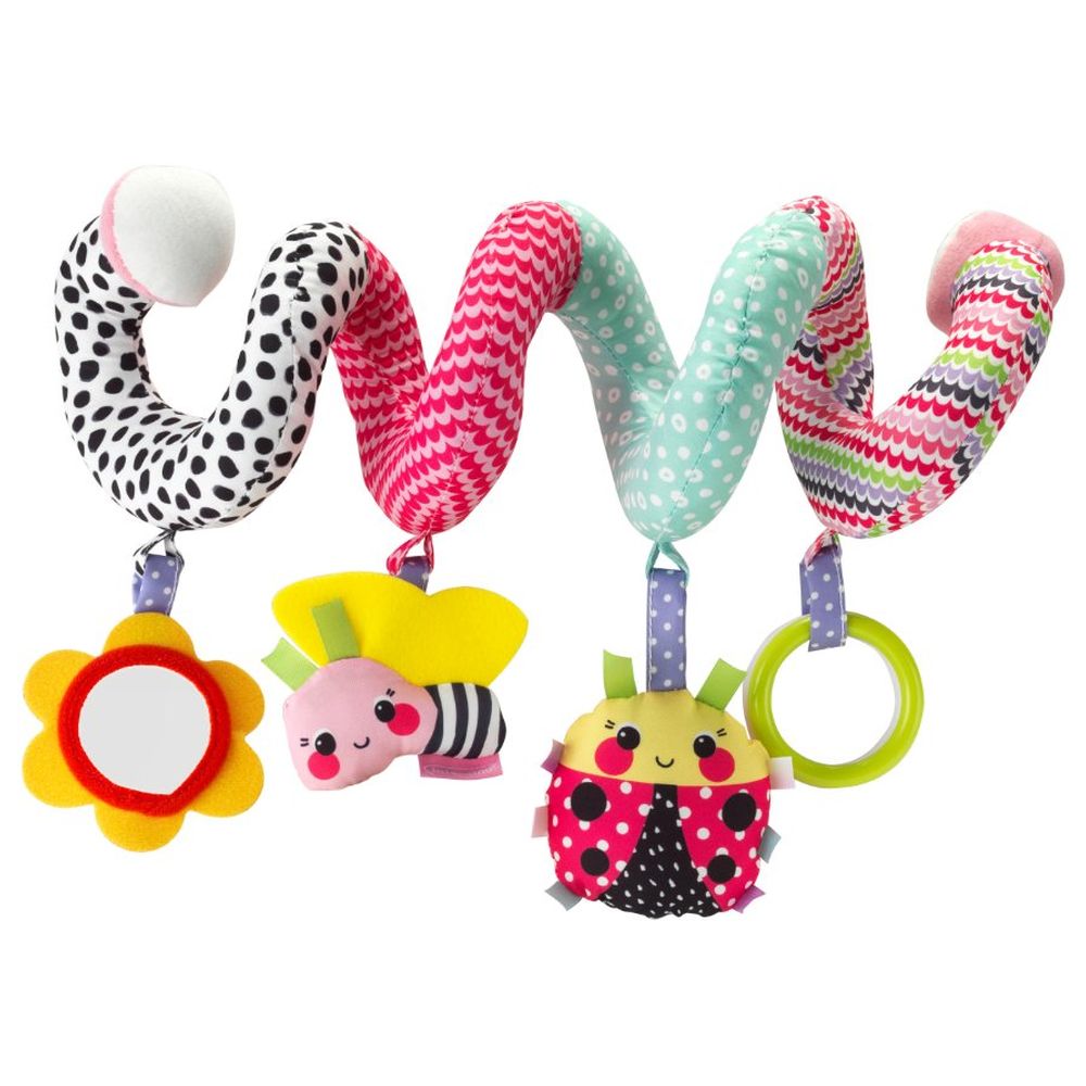 Infantino Spiral Activity Toy For Baby - Pink