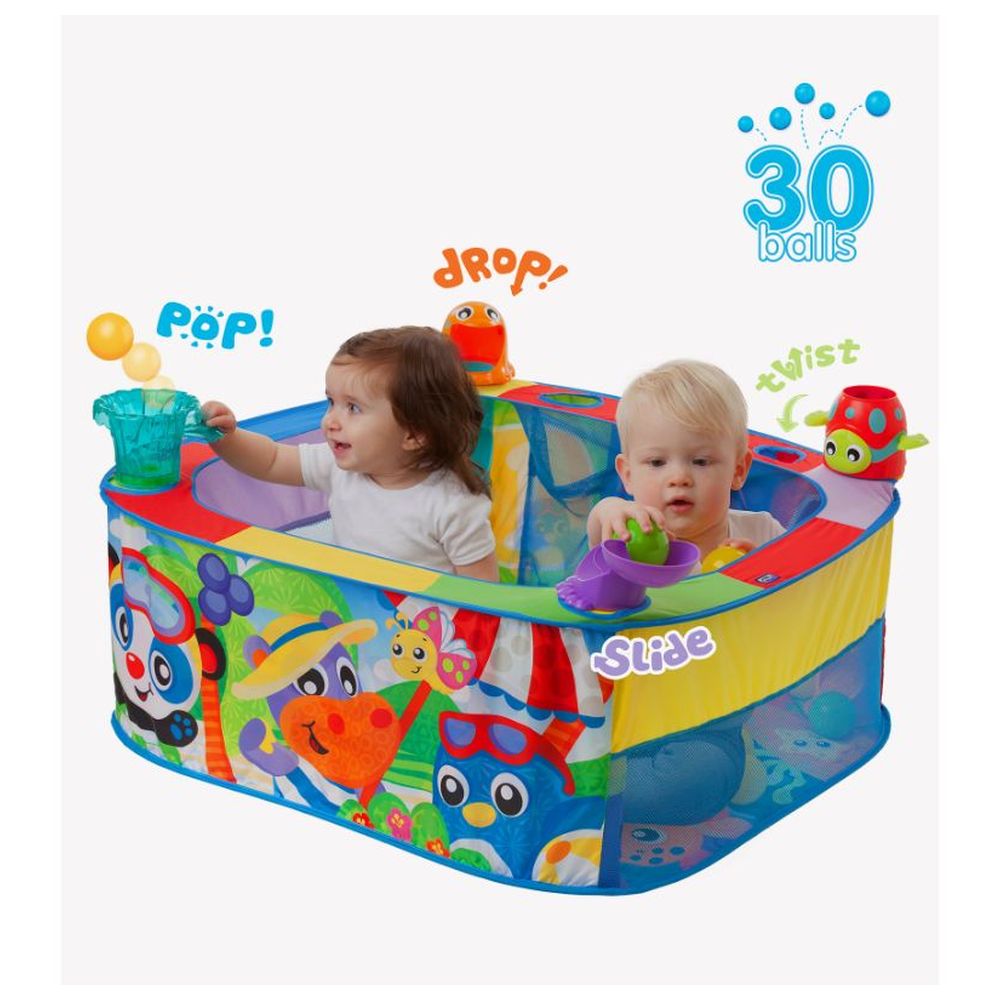 Playgro Pop and Drop Activity Ball Gym, BPA Free