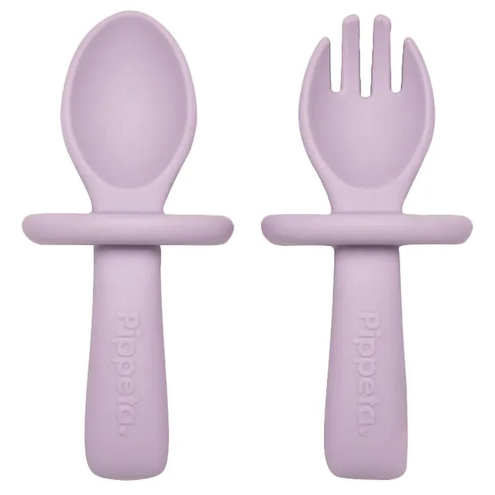 Pippeta My 1st Spoon & Fork - Lilac