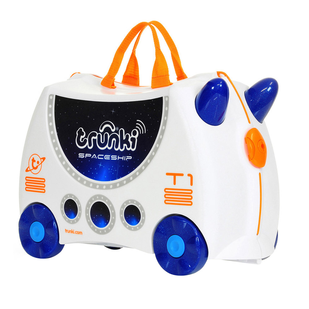 Trunki Ride-On Suitcase & Hand Luggage - Skye The Spaceship