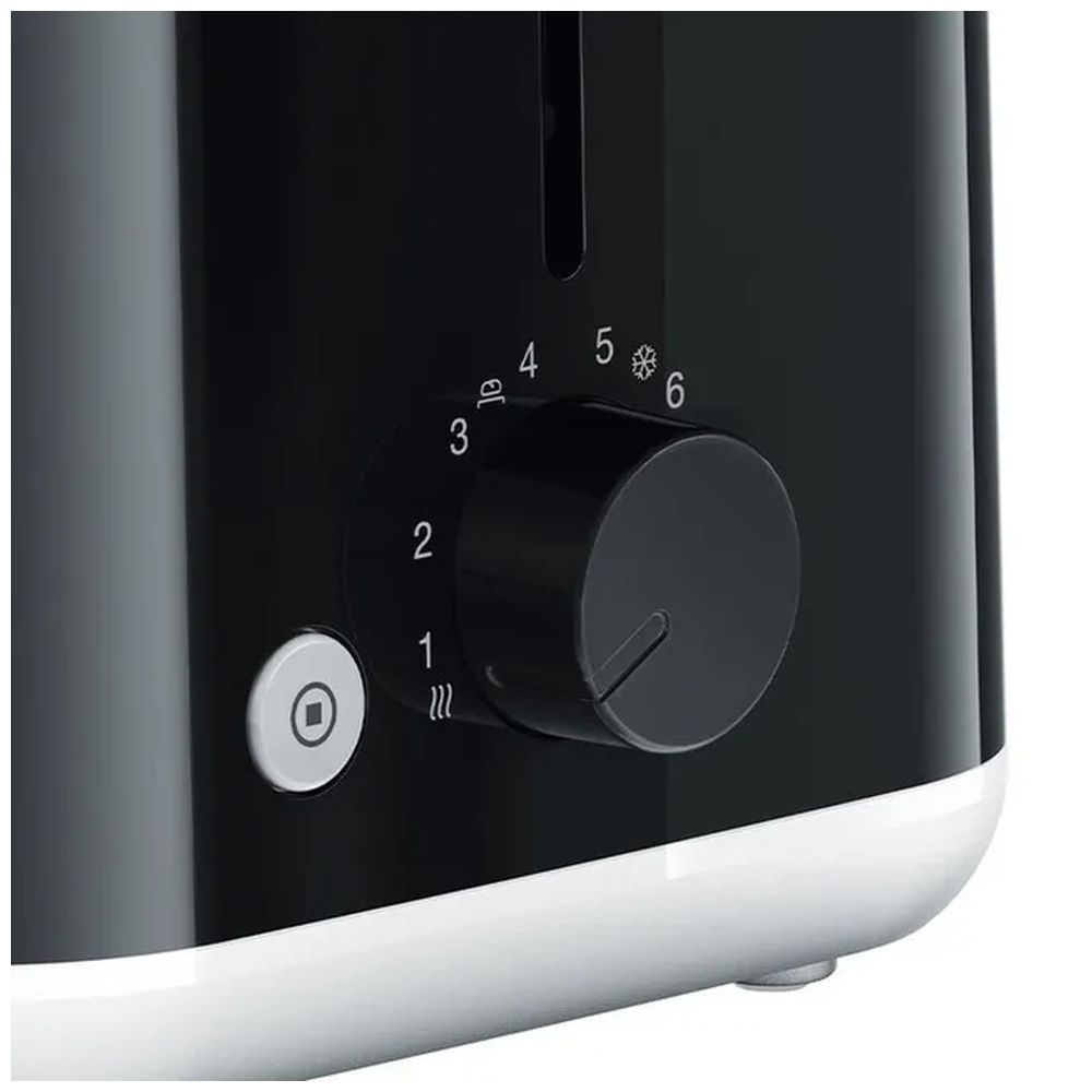 Braun HT 1010 Breakfast Toaster, 2 Slot, 900W Black