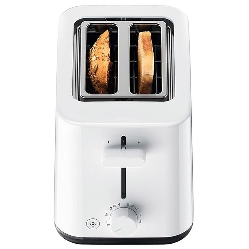 Braun HT 1010 Breakfast Toaster, 2 Slot, 900W White