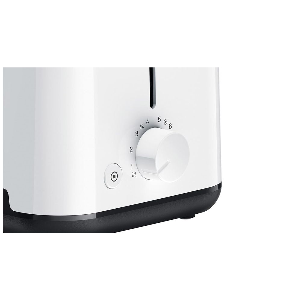 Braun HT 1010 Breakfast Toaster, 2 Slot, 900W White