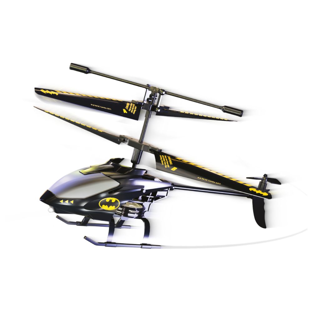 DC Batman - Gyro 2CH Remote Control Helicopter - Black