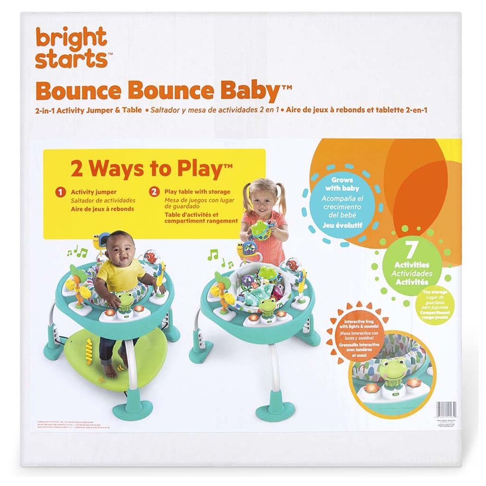 Bright Starts Bounce Bounce Baby Activity Jumper - Playful Pond