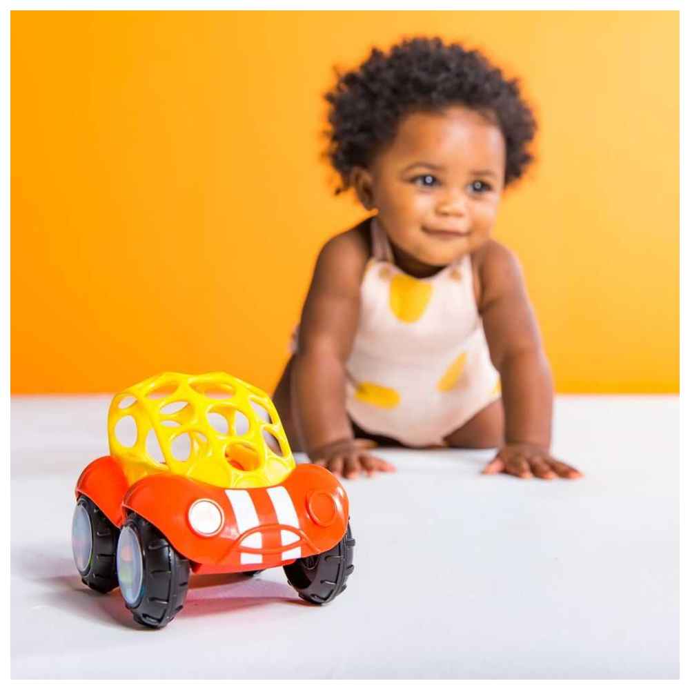 Bright Starts - Rattle & Roll Buggy - Orange