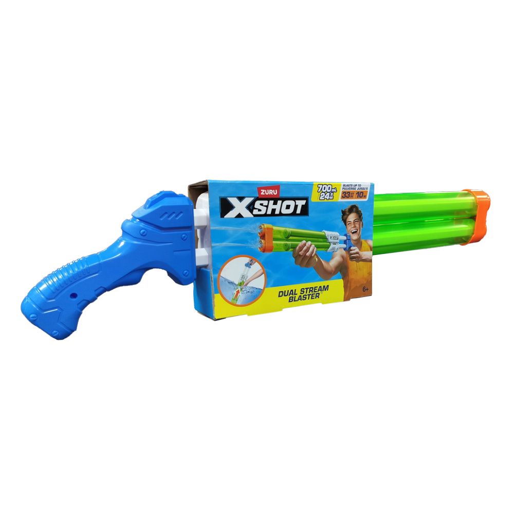 X-Shot - Water Quad Stream Plunge Blaster - Large