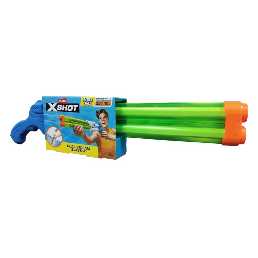X-Shot - Water Quad Stream Plunge Blaster - Large
