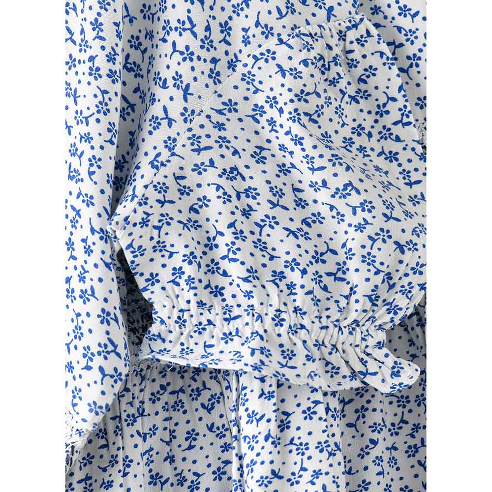 Jelliene - Sunny Swirls Flowy Viscose Skirt