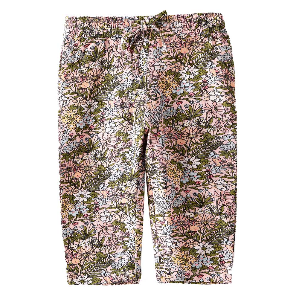 Jelliene - Girls Floral Soft & Comfortable Cotton Sweatpants
