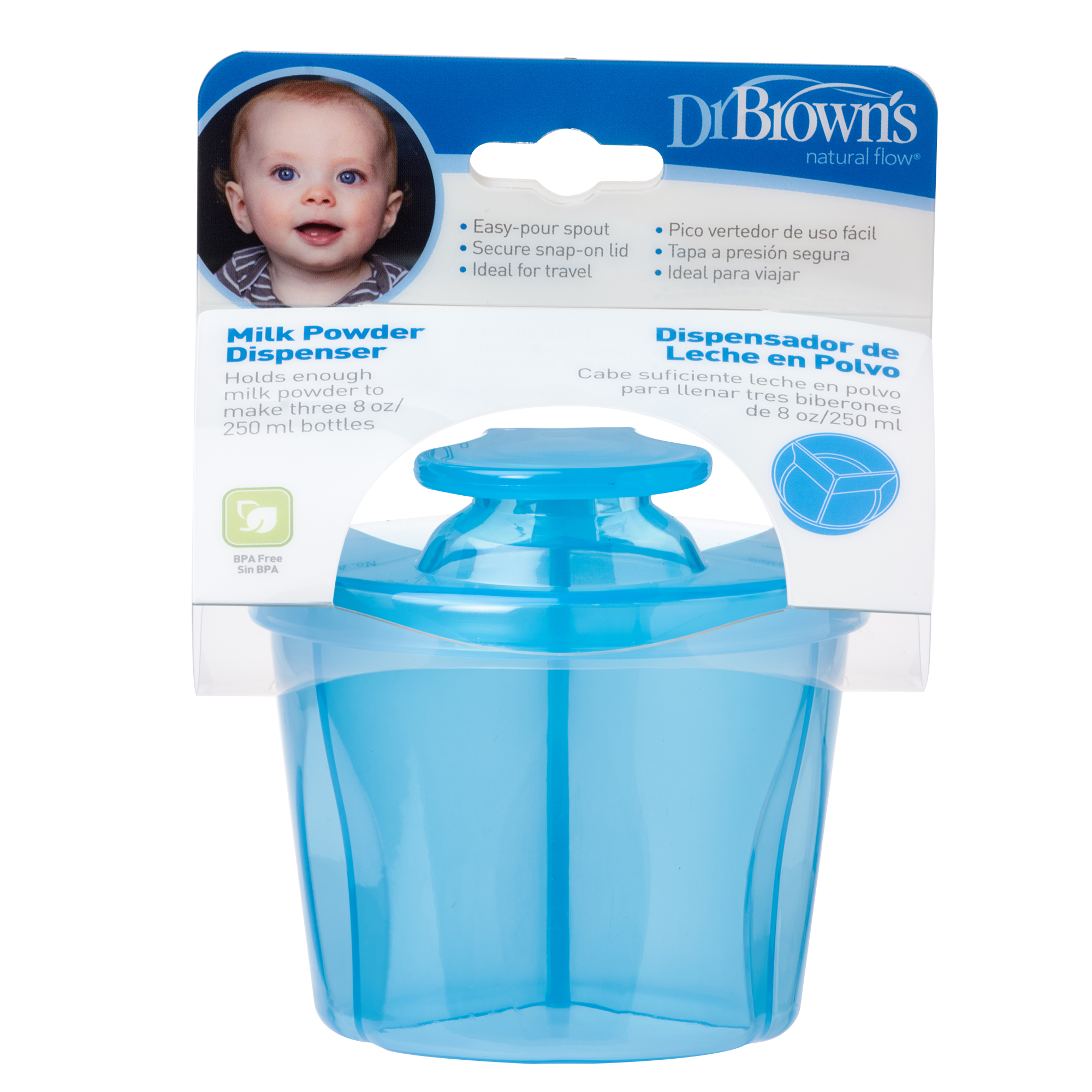 Dr. Brown's Milk Powder Dispenser - Blue