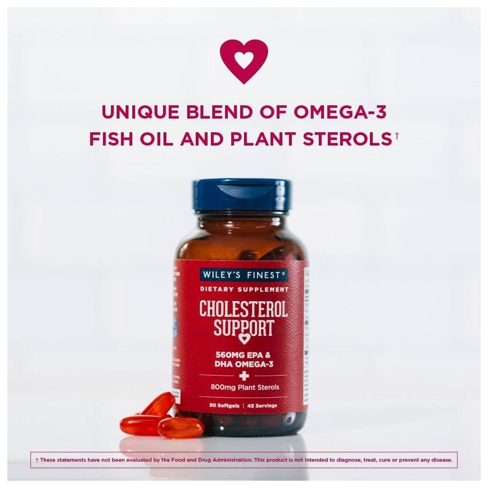 Wiley's Finest - Cholesterol Support Softgels 90's