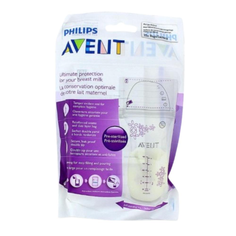 Philips Avent - Breast Milk Bags - 180ml - Pack of 25